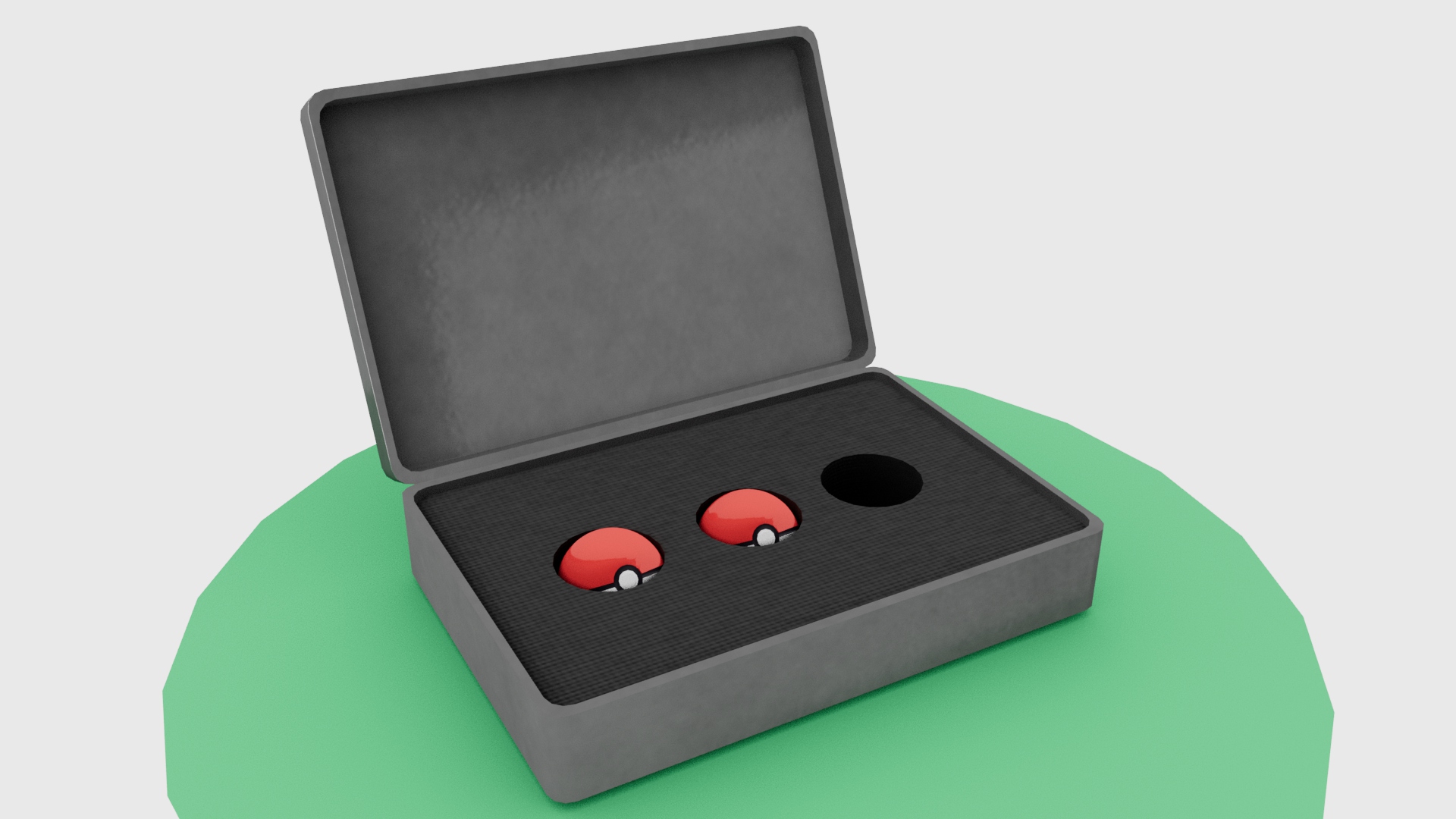 Briefcase Prop Render Textured