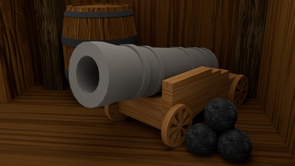 Cannon Close Up Textured