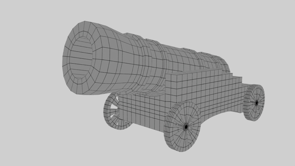 Cannon Focus Wireframe